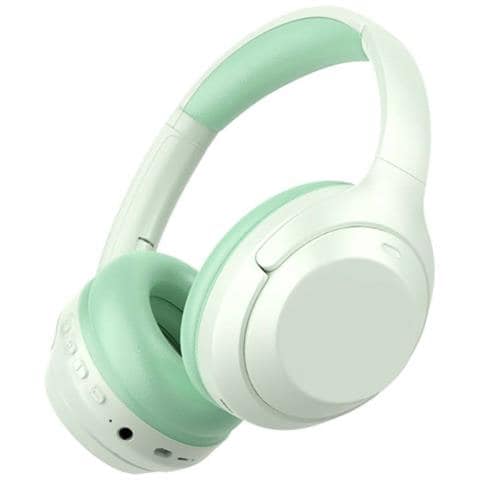 Cuffie Stereo Bluetooth 5.0 Modello Pharell, Verde - Foto 1