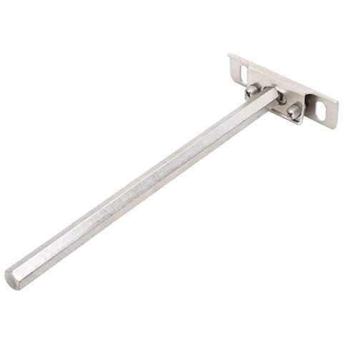 Staffe Mensole Galleggianti 12pz 12x200 Mm Acciaio Al Carbonio - Foto 3
