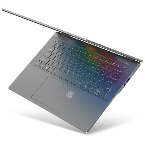 Swift SF14-11 Qualcomm Snapdragon X1P-64-100 Computer portatile 36,8 cm (14.5") WQXGA 16 GB LPDDR5x-SDRAM 1 TB SSD Wi-Fi 7 (802.11be) Windows 11 Home Grigio - Foto 2