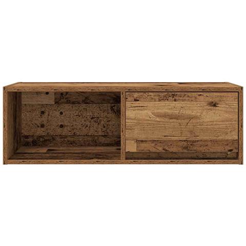 Mobili Porta TV 2 pz Legno Antico 80x31x25,5 cm in Truciolato - Foto 2