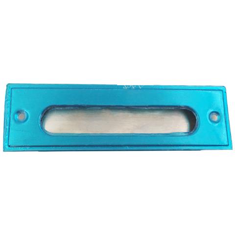 Maniglia Per Porta Quadrata In Acciaio Inox   Modello 1 - Foto 1