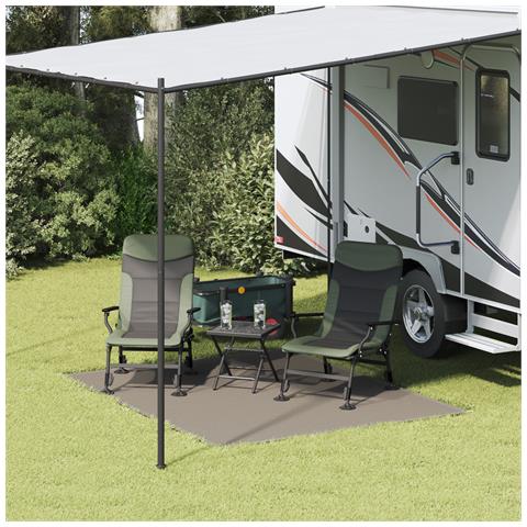 Accessorio per tenda Grigio chiaro Poliestere 250 x 200 cm - Foto 2