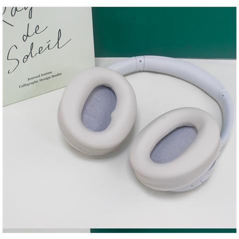 Custodie Protettive In Silicone Per Cuffie Sony Wh-ch720n Beige - Foto 2