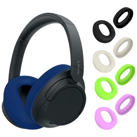 Custodie Protettive In Silicone Per Cuffie Sony Wh-ch720n Beige - Foto 4