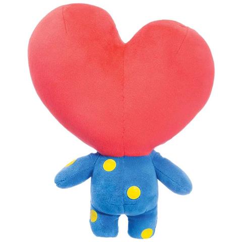 Peluche 30 Cm Modello Tata Con Testa A Forma Di Cuore Ultra-morbida, Blu / Rosso - Foto 2