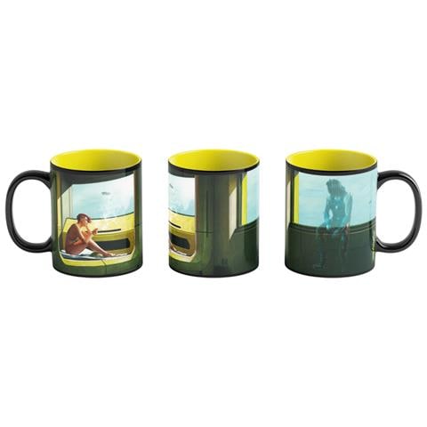 Cyberpunk 2077 V & Edward Hopper tazza Multicolore Universale 1 pz - Foto 1