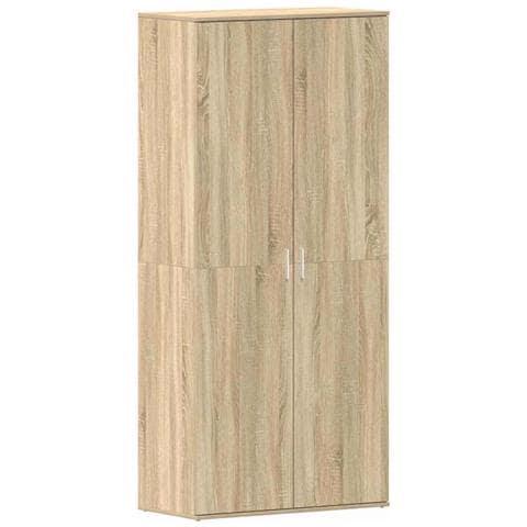 Mobile per scarpe Marrone 80 x 39 x 180 cm Legno multistrato - Foto 1
