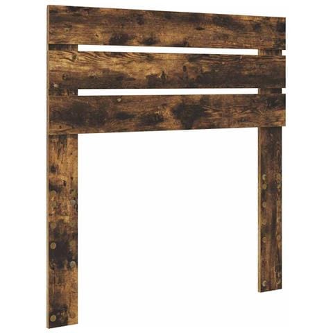 Testiera con testiera Rovere fumé 80 cm Legno multistrato - Foto 1