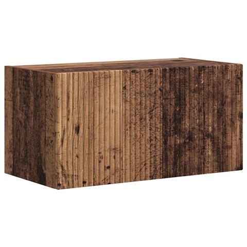 Mobile TV da parete Legno vecchio 60 x 31 x 29.5 cm - Foto 1