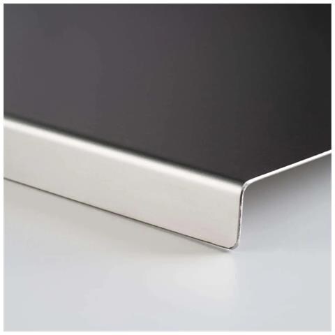 Tagliere Spianatoia In Acciaio Inox Per Uso Alimentare - Varie Misure - Profondità 50 (l50 X P50 X 3cm) - Foto 2