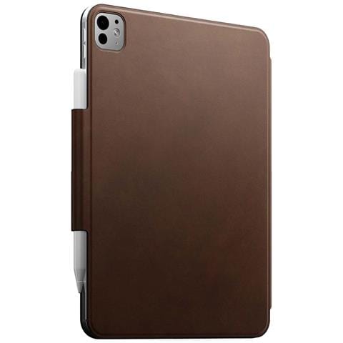 Custodia Folio Per Ipad Pro 11"" (2024 / 2025 - M4 / M5) In Pelle Con Supporto, Marrone - Foto 1