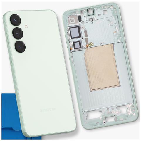 Telaio Centrale Originale Per Galaxy S25 Plus Vestibilità Precisa E Sicura, Verde Acqua - Foto 4