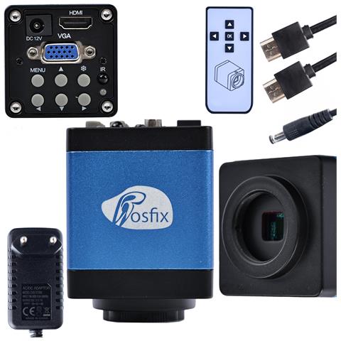 Set Microscopio Digitale Earth Pro Mcep-0.5x - Zoom 7-45x, Obiettivo 360° | Illuminatore 56xled | Camera Draco Blue Pro - Foto 8