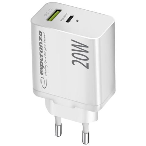Ezc105w Caricabatterie Da Rete 20w Bianco - Foto 2