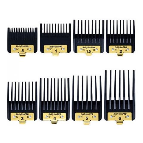 Set Di 8 Pettini Rialzati Premium Per Tagliacapelli, Pro - Foto 1