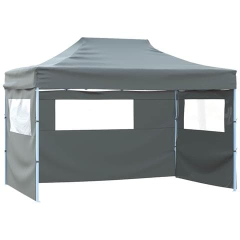 Tenda Party Antracite 280 x 410 x 315 cm Tessuto Oxford - Foto 1