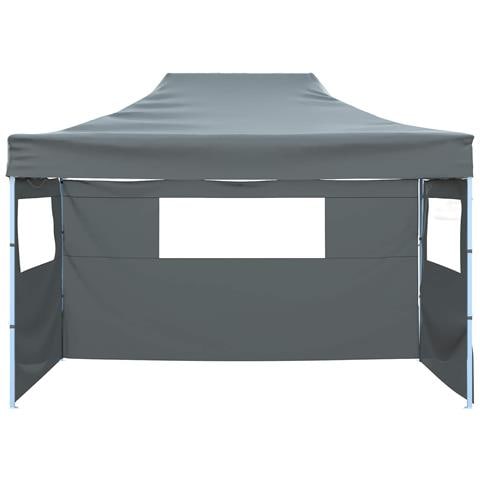 Tenda Party Antracite 280 x 410 x 315 cm Tessuto Oxford - Foto 2