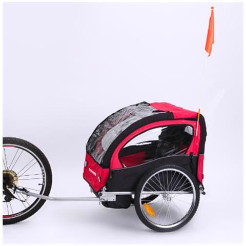 Carrello Porta Bimbo /jogging Ncab Rosso /nero - Foto 2