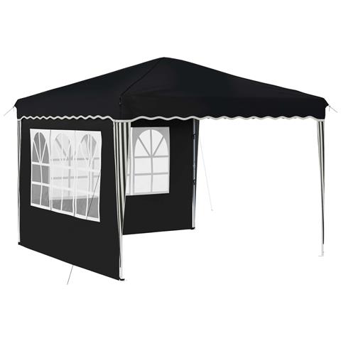 Tenda per feste a pop-up 288 x 288 x 245 cm Antracite - Foto 1