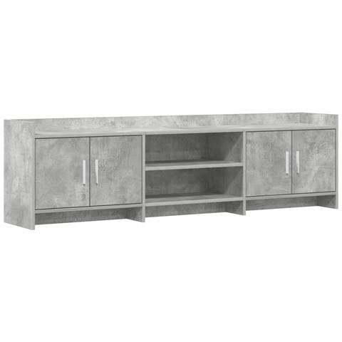 Mobile TV 168 x 33 x 47 cm Grigio Cemento Legno ingegnerizzato - Foto 1