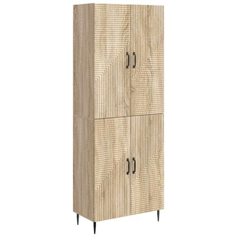 Set di armadi 2 pcs 66 x 34,5 x 89,5 cm Legno ingegnerizzato - Foto 1