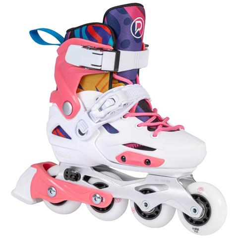 Pattini in linea regolabili Playlife Flash per bambini (blu, taglie 26-29) - Foto 4