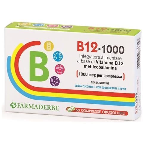 B12 1000 60 Compresse Orosolubili da 0,2 g - Foto 1