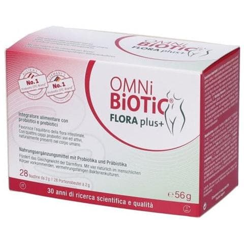 Omni Biotic Flora Plus+ 28 Bustine da 2 g - Foto 1