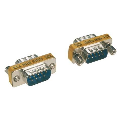 Mini Adattatore Null Modem 9 Poli Maschio / Femmina - Foto 2