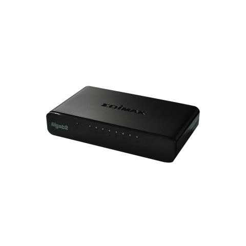 ES-5800G V3, Gestito, Gigabit Ethernet (10/100/1000) , 1000BASE-T, 100BASE-TX, 10BASE-T, IEEE 802.3, IEEE 802.3ab, IEEE 802.3az, IEEE 802.3u, IEEE 802.3x, 8000 Entrate, Nero - Foto 1
