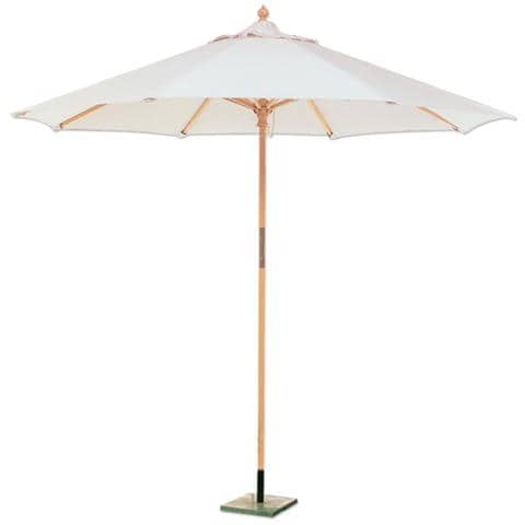 Ombrellone in Legno Naturale per Esterno 300 cm - Foto 1