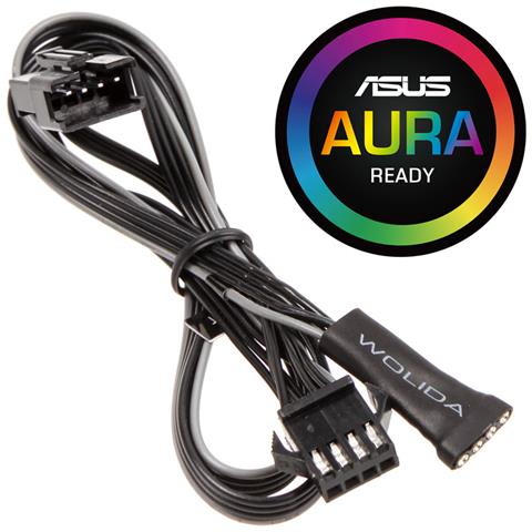 4-Pin RGB LED Adapterkabel für Mainboards mit LED-Heade - Foto 1