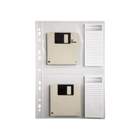 Buste porta CD con fori per quaderni ad anelli DIN A4 - Foto 2