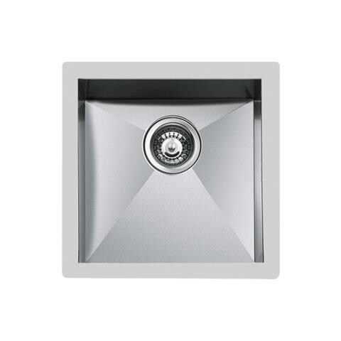 Lavello 1 Vasca 450x505 Mm Quadra Sottotop Inox Spazzolato Cod. 1214 850 - 1214850 - Foto 1