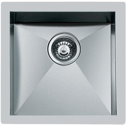 Lavello 1 Vasca 450x505 Mm Quadra Sottotop Inox Spazzolato Cod. 1214 850 - 1214850 - Foto 2