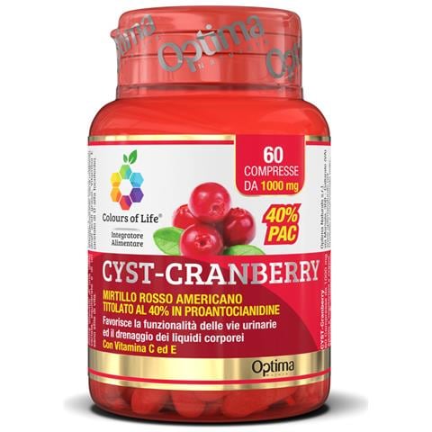 Optima Cranberry Con Vitamina C, E 1000 Mg (60 Compresse) - Foto 2