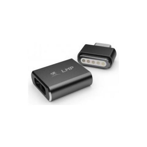 17219 Usb-C (F) To Usb-C (M) Magnetic Safety Adapter F. Usb-C Charging Cable, Up To 100w, Space Gray - Foto 5