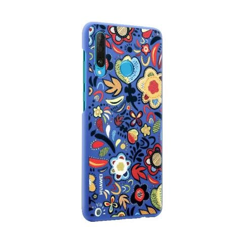 Cover Policarbonato P30 Lite Floral Blue - Foto 1