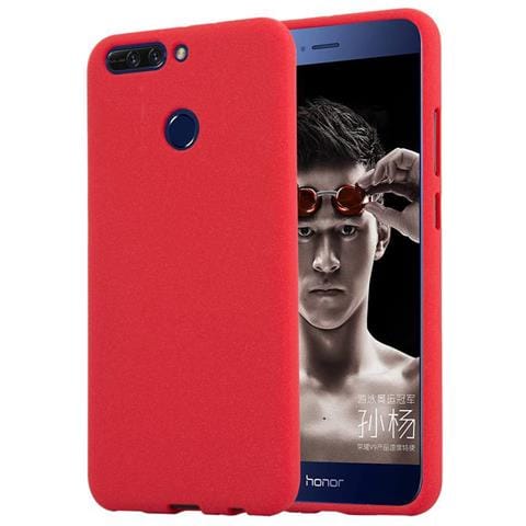 Custodia Compatibile Con Honor 8 Pro In Frost Rosso - Coperchio Protettivo In Silicone Tpu Flessibile - Foto 11