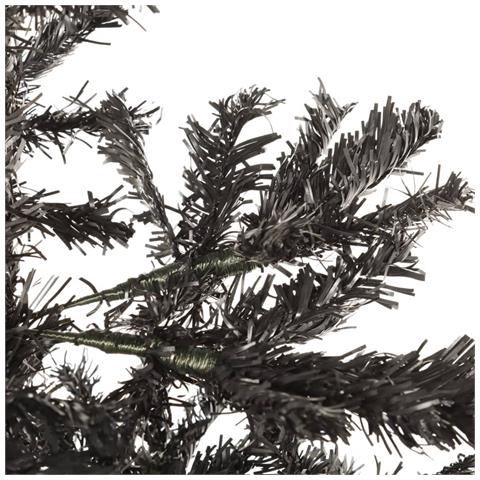 Albero di Natale Sottile Nero 180 cm - Foto 2