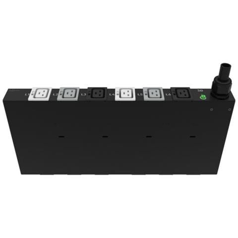 Hewlett Packard Enterprise P9Q47A 6presa (e) AC 1U Nero unità di distribuzione dell'energia (PDU)  - Foto 1
