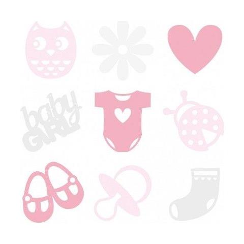 Forme In Feltro Rosa - Neonata - Foto 1