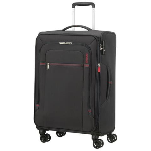 Trolley Crosstrack Spinner 67/24 Tsa Exp Grey Red Med Scelta= p Grey Red - Foto 1