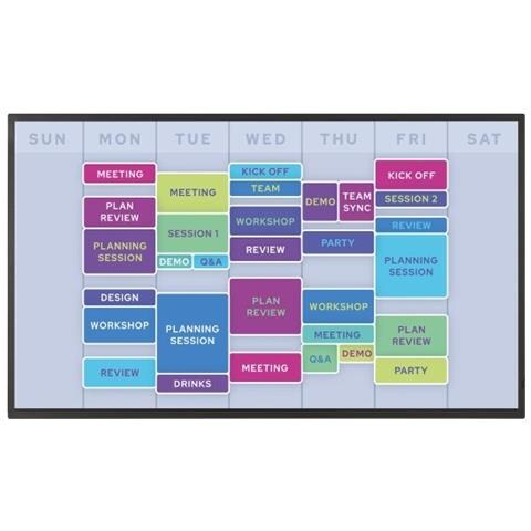 PN-HY431 Pannello piatto per segnaletica digitale 109,2 cm (43") TFT 500 cd /m² 4K Ultra HD Nero 24/7 - Foto 2