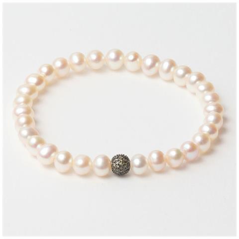 Bracciale Donna Lancaster Jla-br-sb-3-wh Bianco Verde Argento Puro 16 Mm - Foto 1