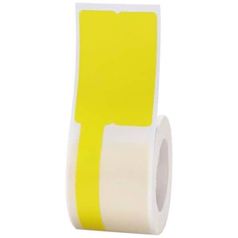 Rotolo Di Etichette R02f-100 25 X 78 Mm Giallo - Foto 1