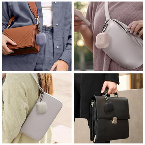 Custodia Protettiva In Silicone Per Samsung Galaxy Buds3/buds3 Pro Con Moschettone Grey - Foto 3