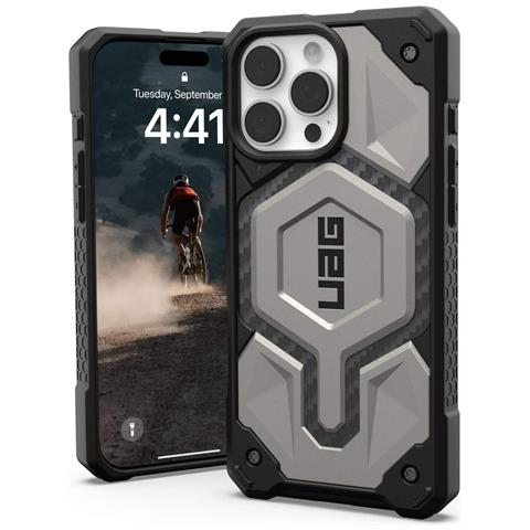 Urban Armor Gear Monarch Pro Magsafe Case Apple Iphone 16 Pro Max Titan 114457113636 (114457113636) - Foto 1