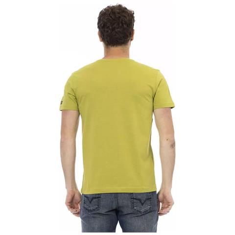 Maglietta In Cotone Verde - M - Foto 3