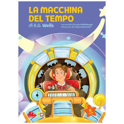 Luca Poldelmengo - La macchina del tempo di Herbert George Wells. Ediz. a colori - Foto 1